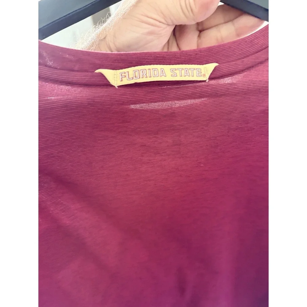Nike Florida State FSU Seminoles Long Sleeve T-Shirt Mens XL Garnet Dri-Fit